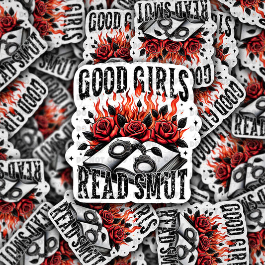 Good girls read smut sticker