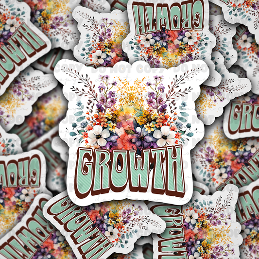 Growth sticker